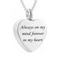 Heartfelt Keepsake Pendant