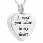 Heartfelt Keepsake Pendant