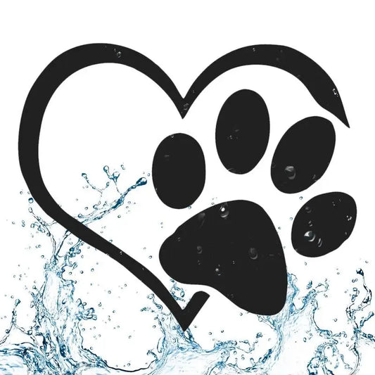 Barkley Pawfect Love Car Window Decals