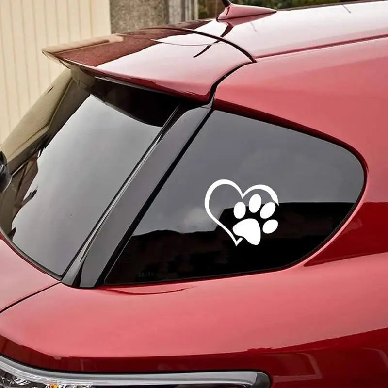 Barkley Pawfect Love Car Window Decals