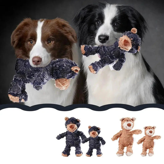 Rugged Bear Squeaker Toy