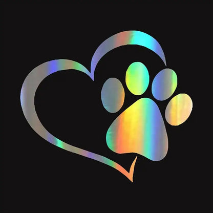 Barkley Pawfect Love Car Window Decals