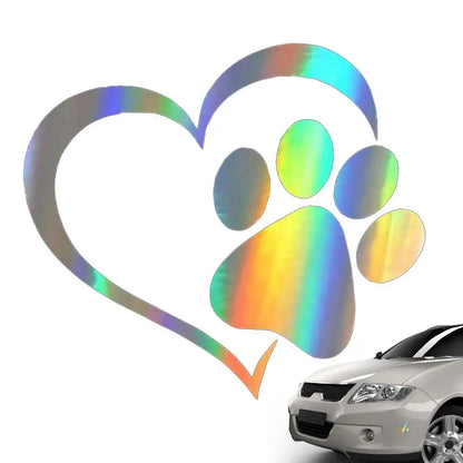 Barkley Pawfect Love Car Window Decals